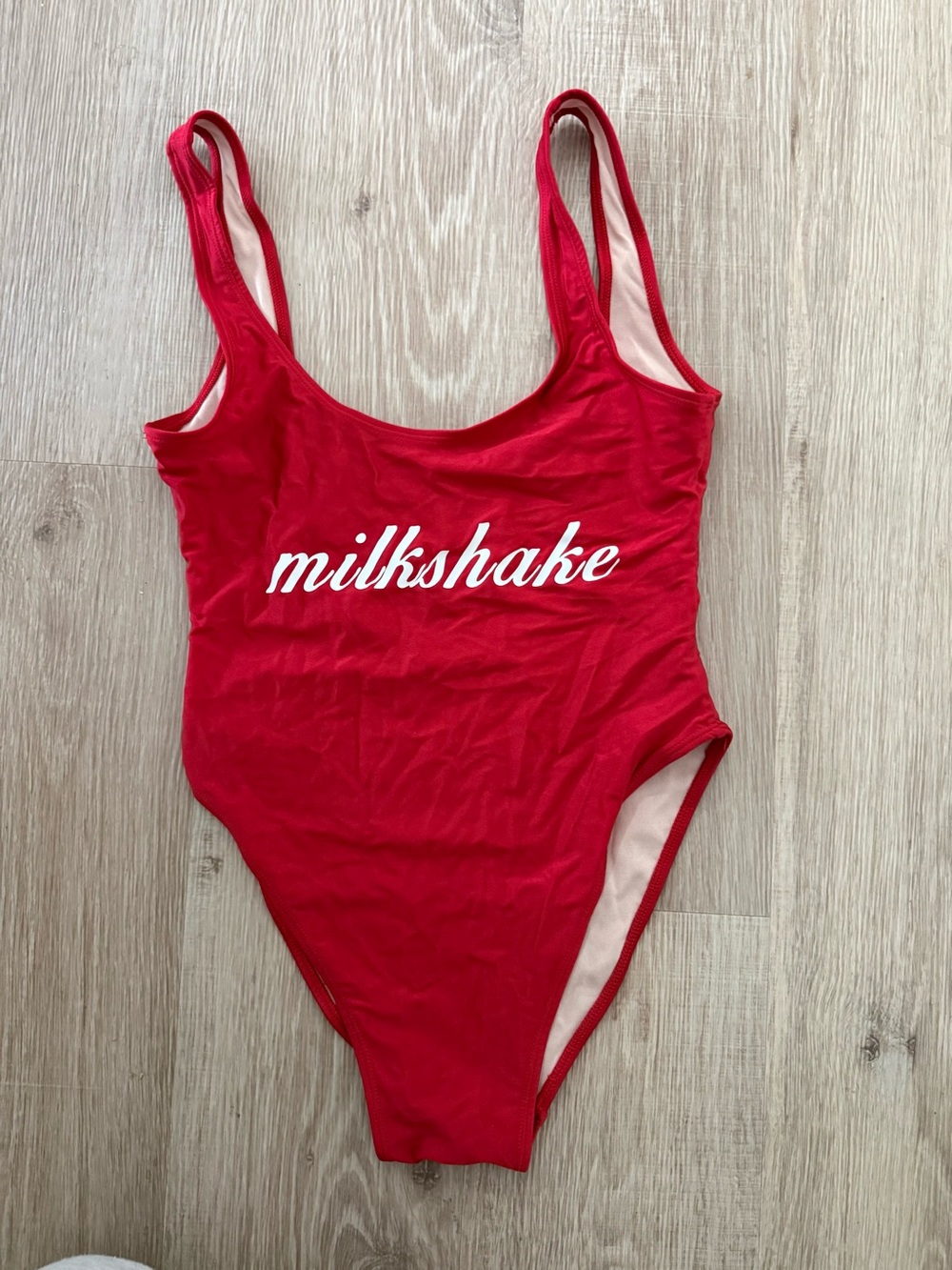 PRIVATE PARTY Red One-Piece Swimsuit M/L